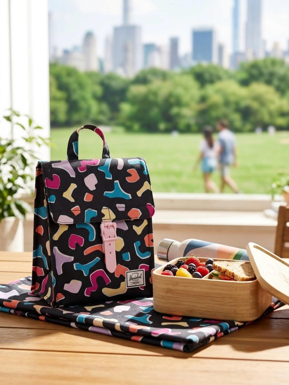 Herschel Supply Co. Insulated Fold-Over Lunch Bag